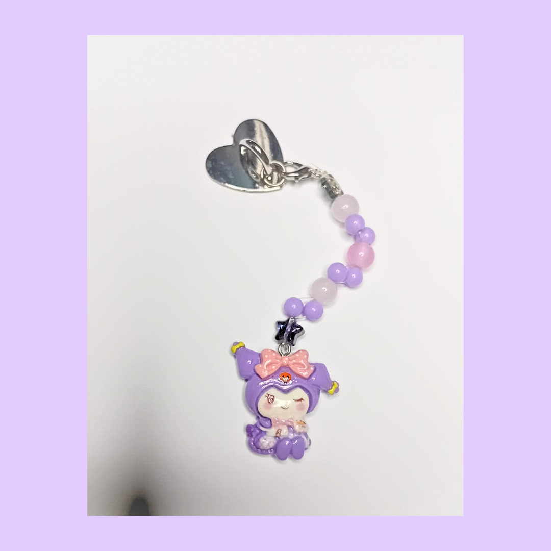 Kuromi Phone charm