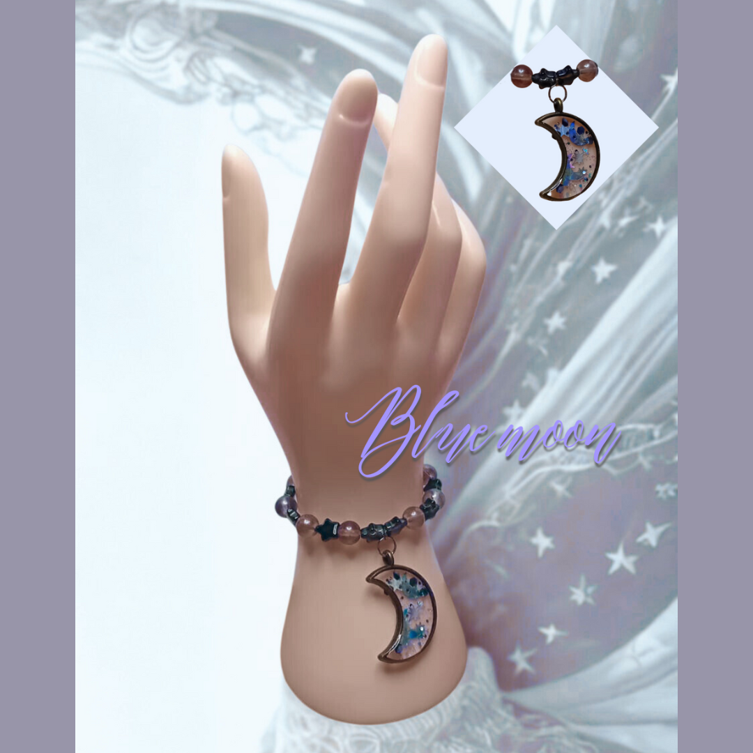 Blue moon bracelet