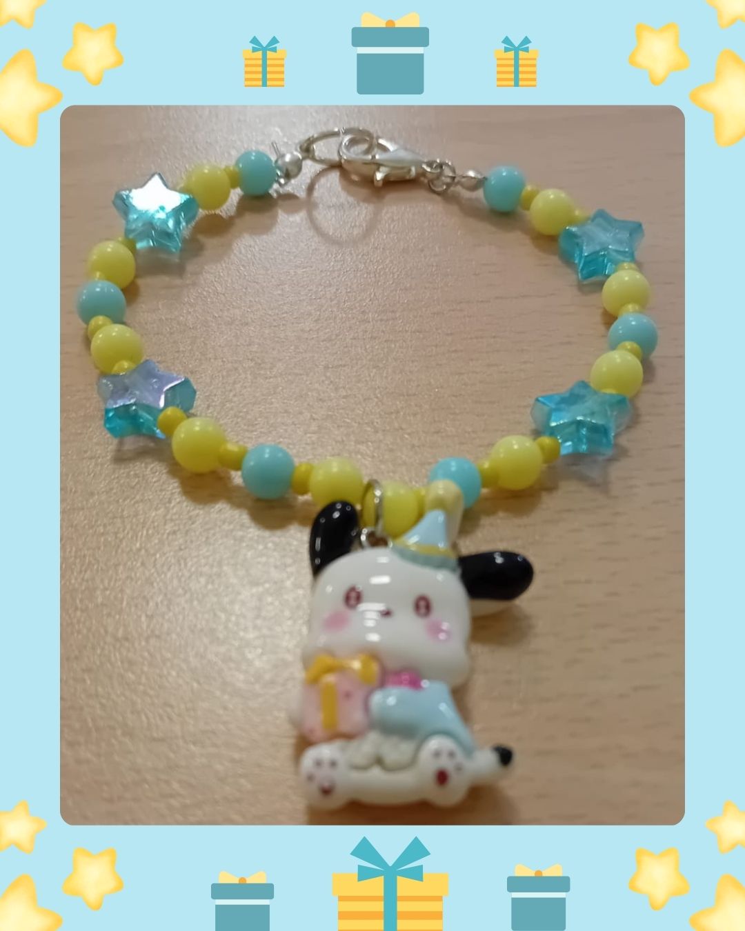 Pochacco birthday bracelet