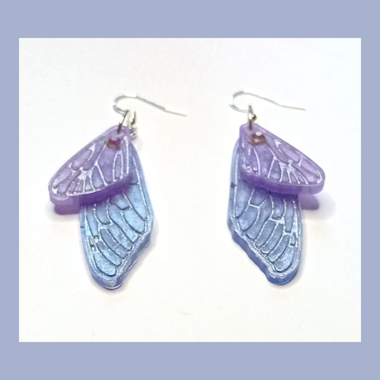 Fairy wing earrings